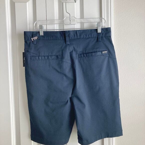 Volcom Men's Vmonty stretch shorts Navy NWT size 31 - Picture 6 of 8